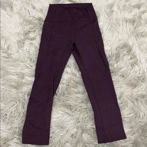 Lululemon cropped leggings